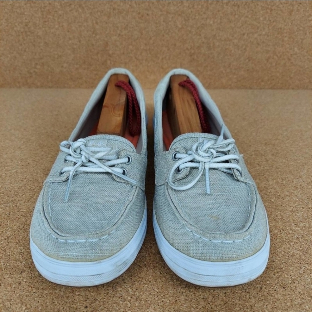 Keds Womens Lace Up Loafers Boat Shoes Size 8